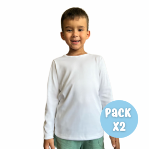 Pack 2 Underwear T-shirts (m/larga)