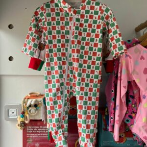 Footie #VichyChristmas 6-9M